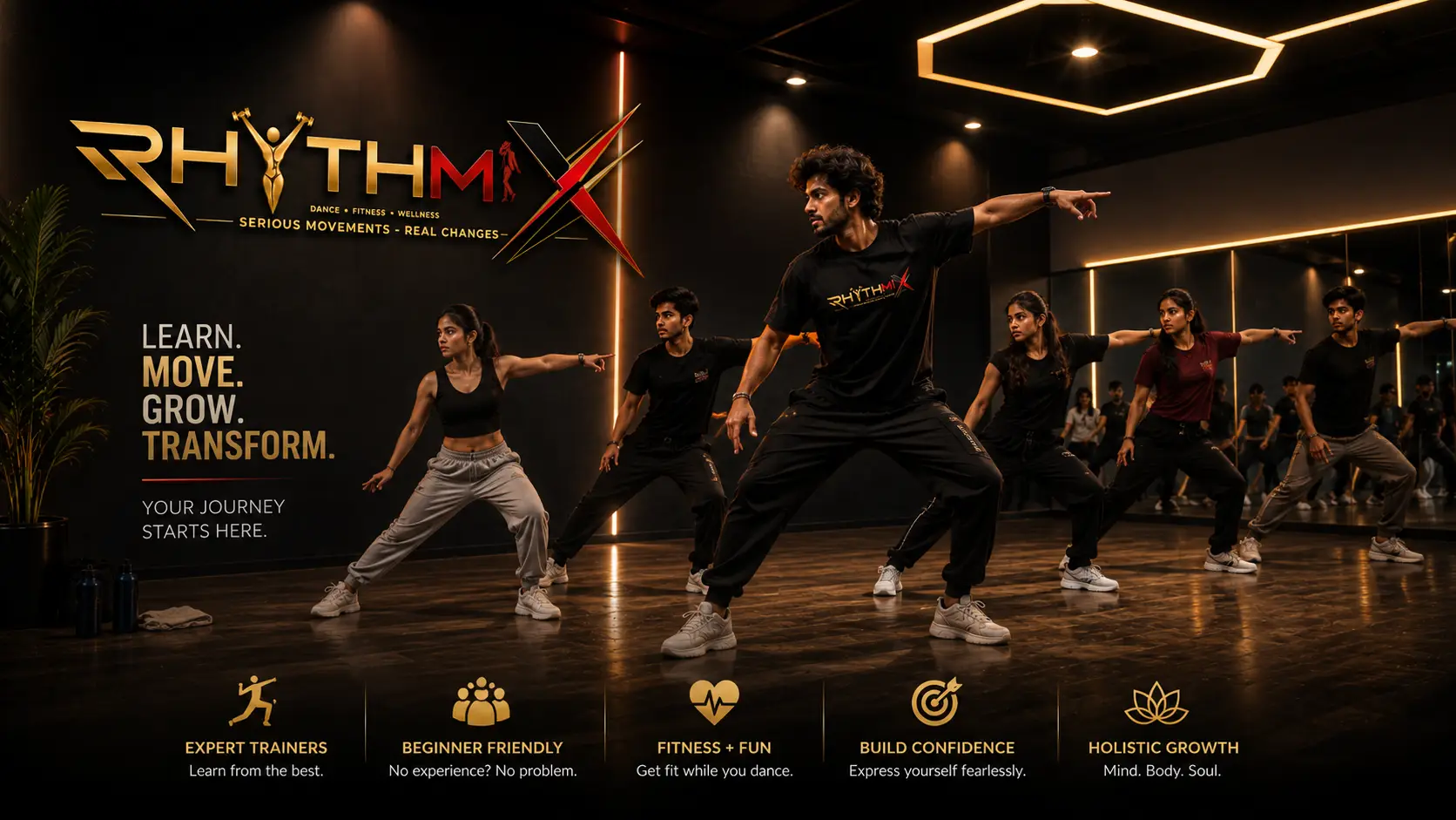 How to dance for beginners learning basic dance movements with a professional instructor